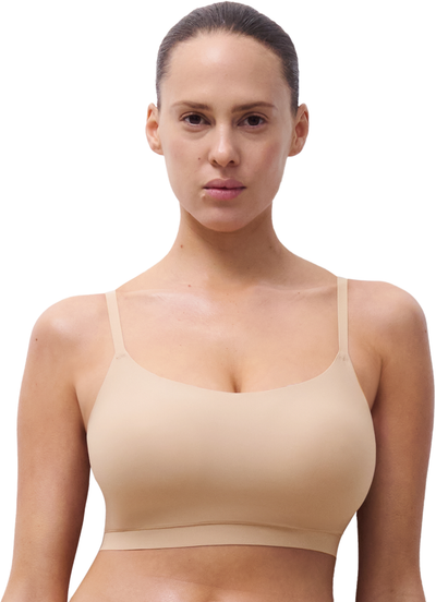 Chantelle Softstretch Padded Bralette Nude Sand