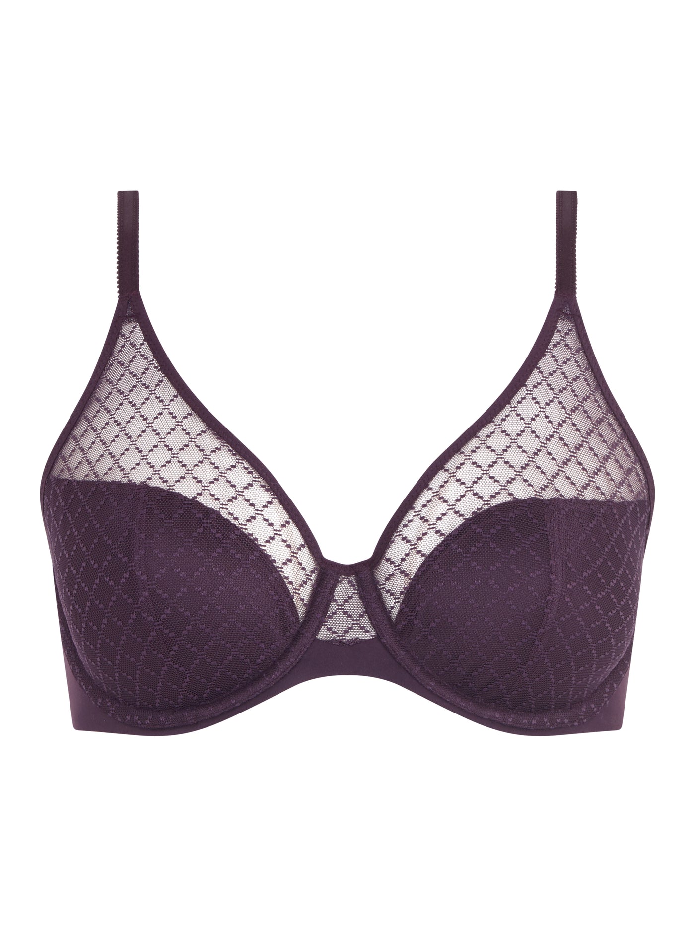 Chantelle Norah Chic Molded Bra Aubergine
