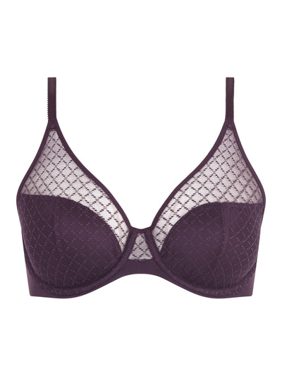 Chantelle Norah Chic Molded Bra Aubergine