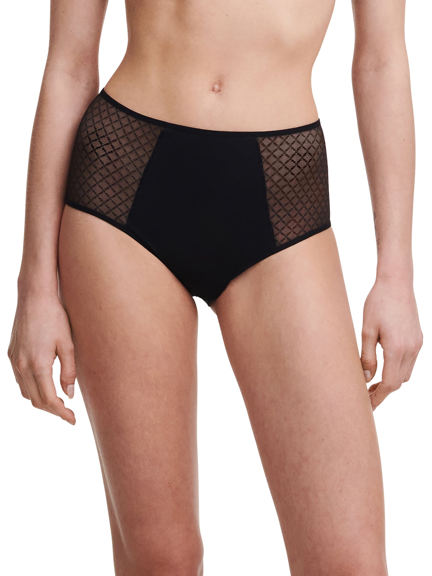 Chantelle Norah Chic High-waisted Full brief Black