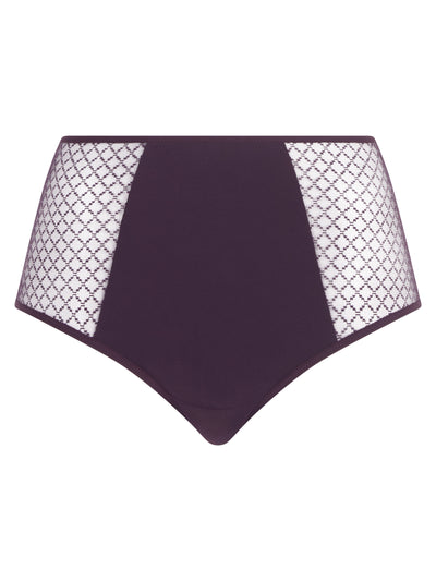 Chantelle Norah Chic High-waisted Full brief Aubergine