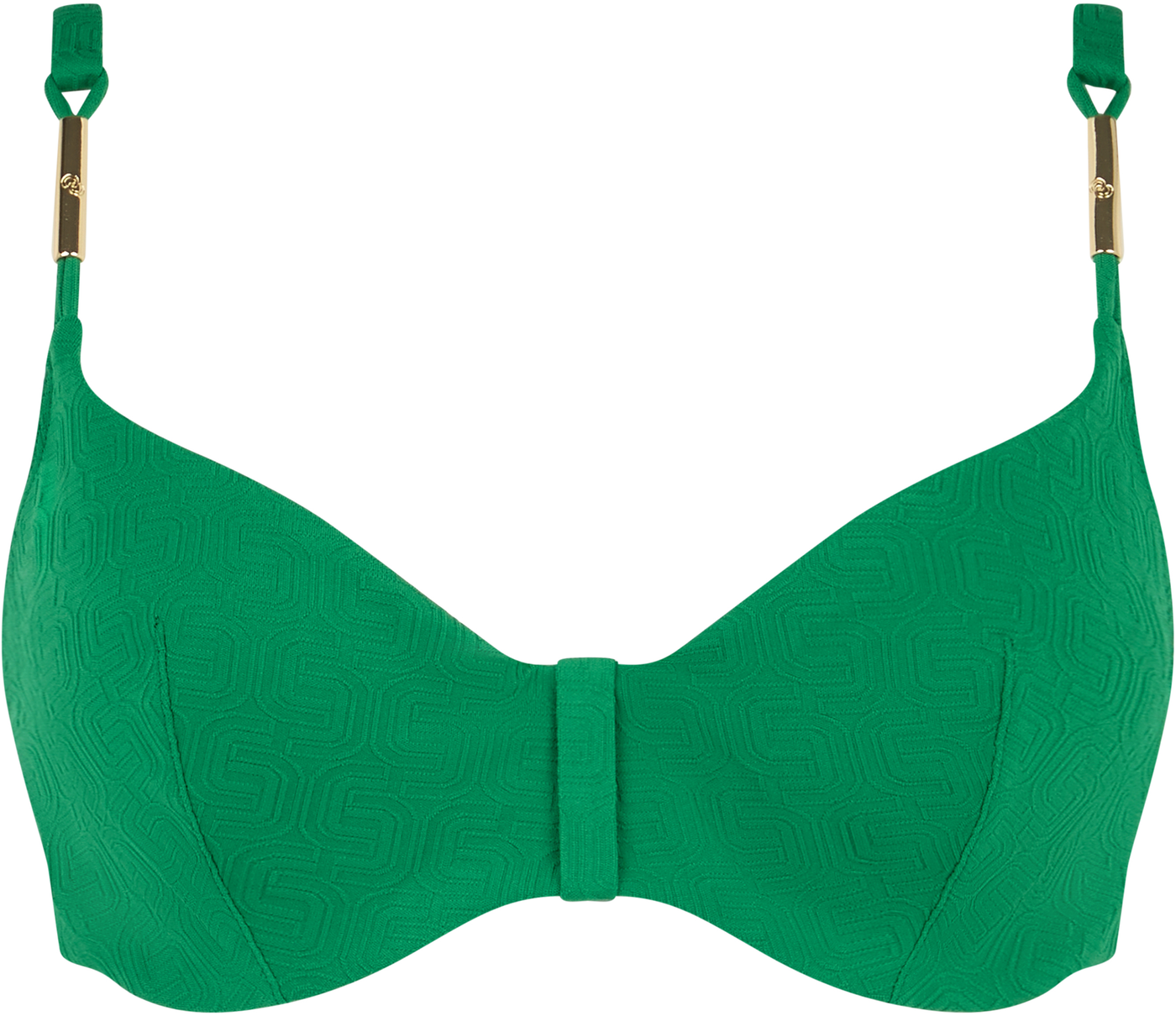 Chantelle Beachwear Hera Covering underwired bra Emerald Green