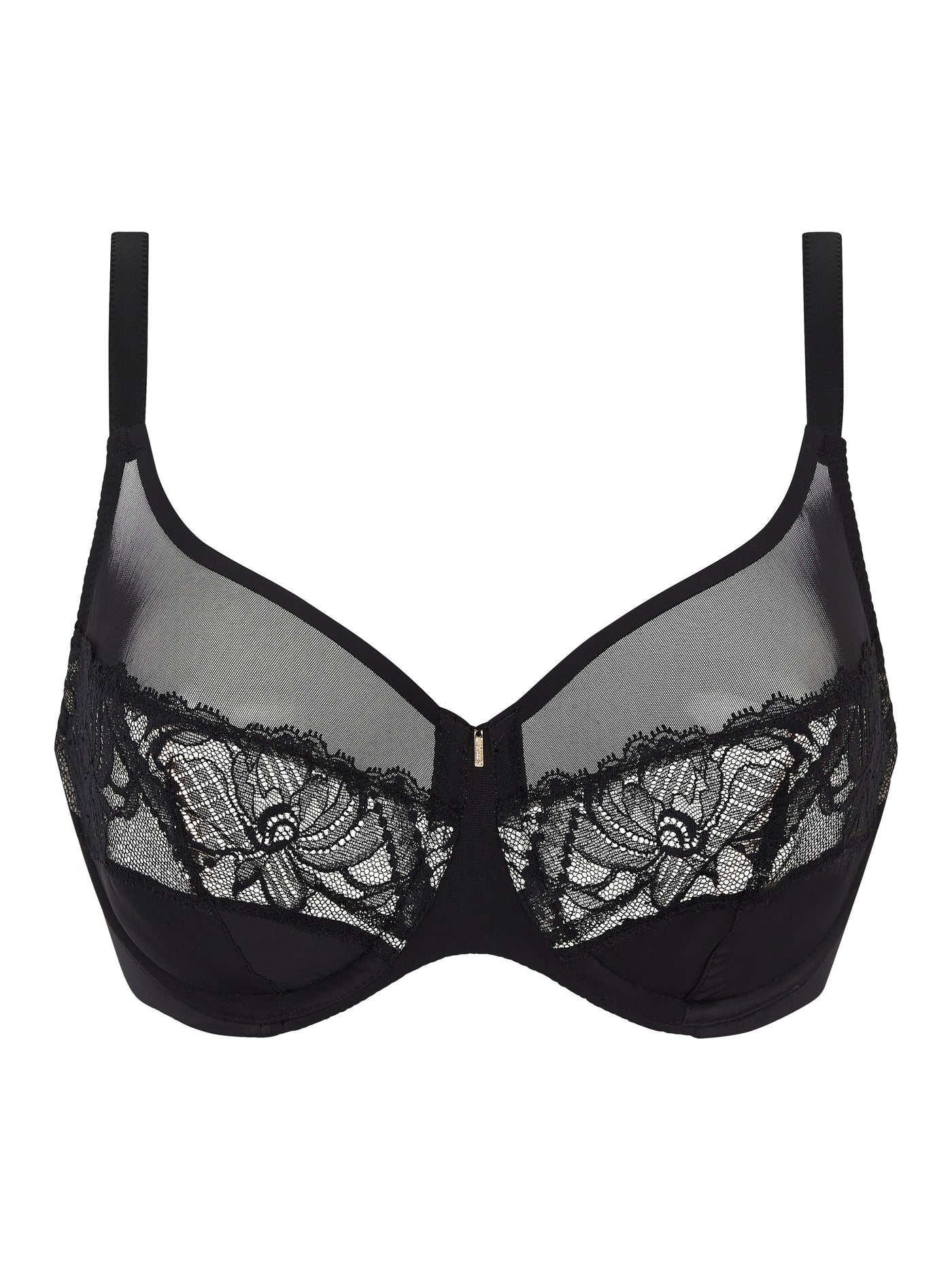 Chantelle Orangerie Dream Very Covering Bra Black