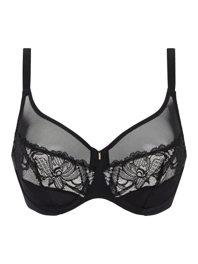 Chantelle Orangerie Dream Very Covering Bra Black