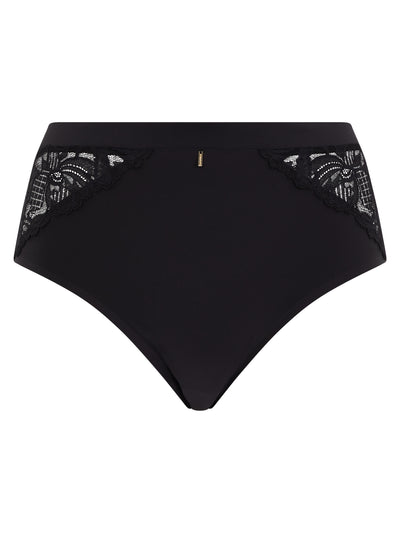 Chantelle Orangerie Dream High-Waisted Full Brief Black