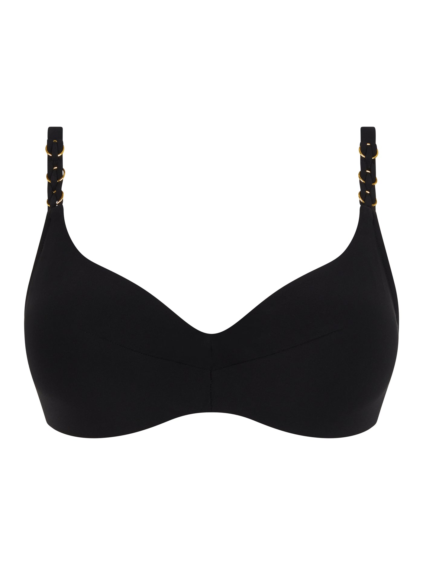 Chantelle Beachwear Emblem full cup wire bra Black