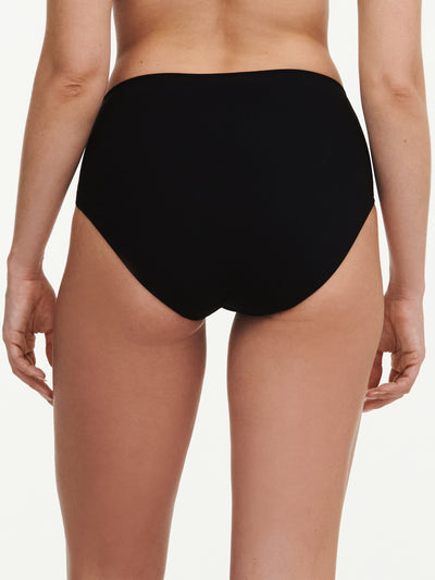 Chantelle Beachwear Emblem high waist bottom Black