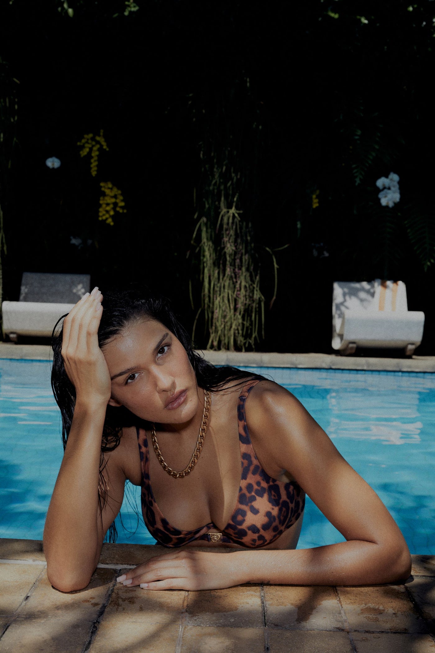 Chantelle Beachwear Sauvage Single wire plunge bra