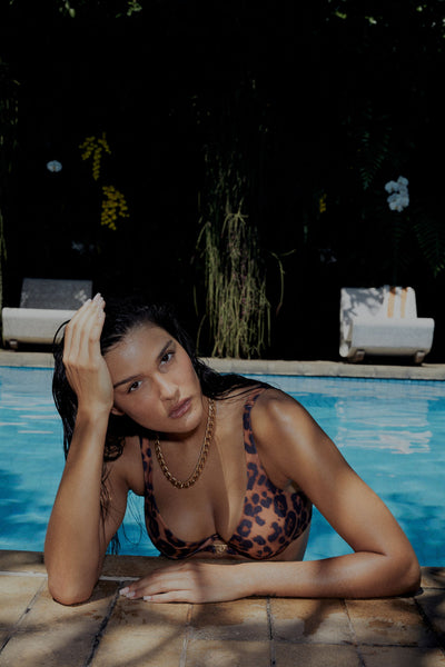 Chantelle Beachwear Sauvage Single wire plunge bra