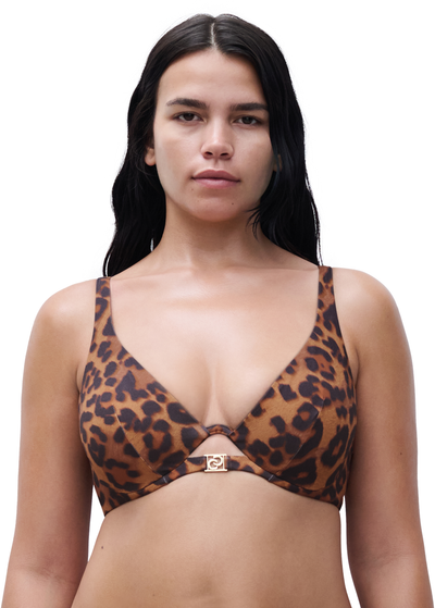Chantelle Beachwear Sauvage Single wire plunge bra