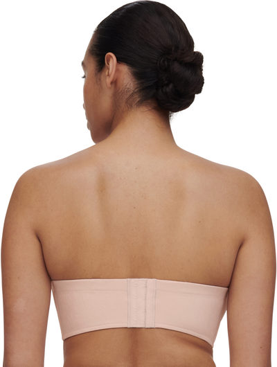 Chantelle Comfort Chic Bandeau t-shirt bra Dusky Pink