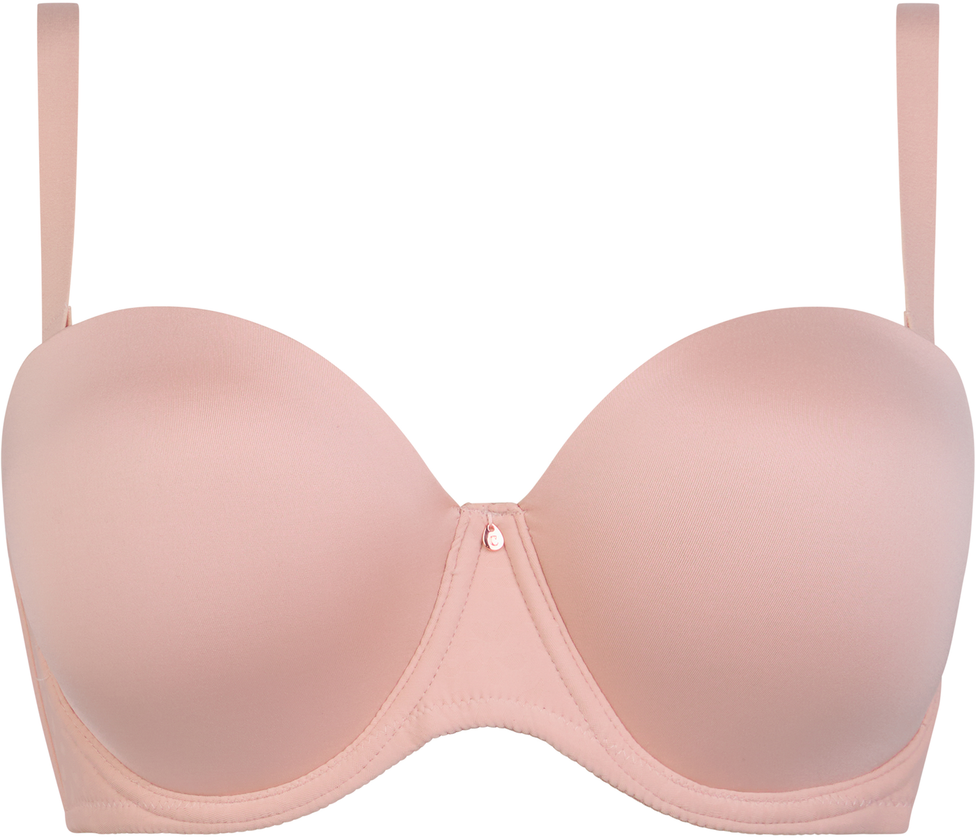 Chantelle Comfort Chic Bandeau t-shirt bra Dusky Pink