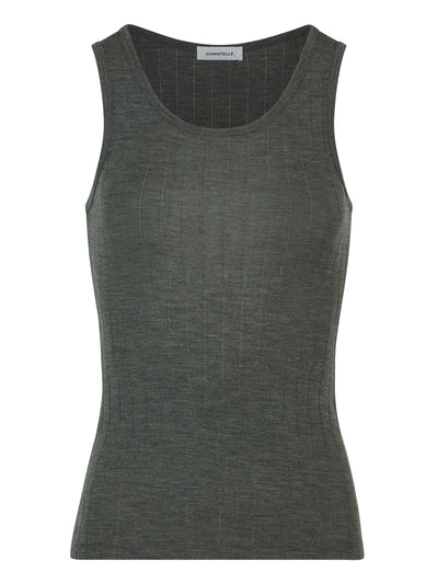 Chantelle Thermo Comfort Tank Top Slate Grey