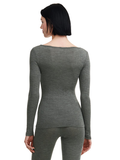 Chantelle Thermo Comfort T-shirt Longsleeve Slate Grey