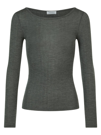 Chantelle Thermo Comfort T-shirt Longsleeve Slate Grey