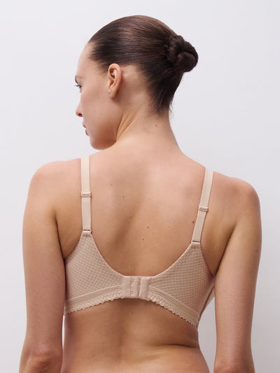 Chantelle Romance Wirefree Support T-shirt Bra Golden Beige
