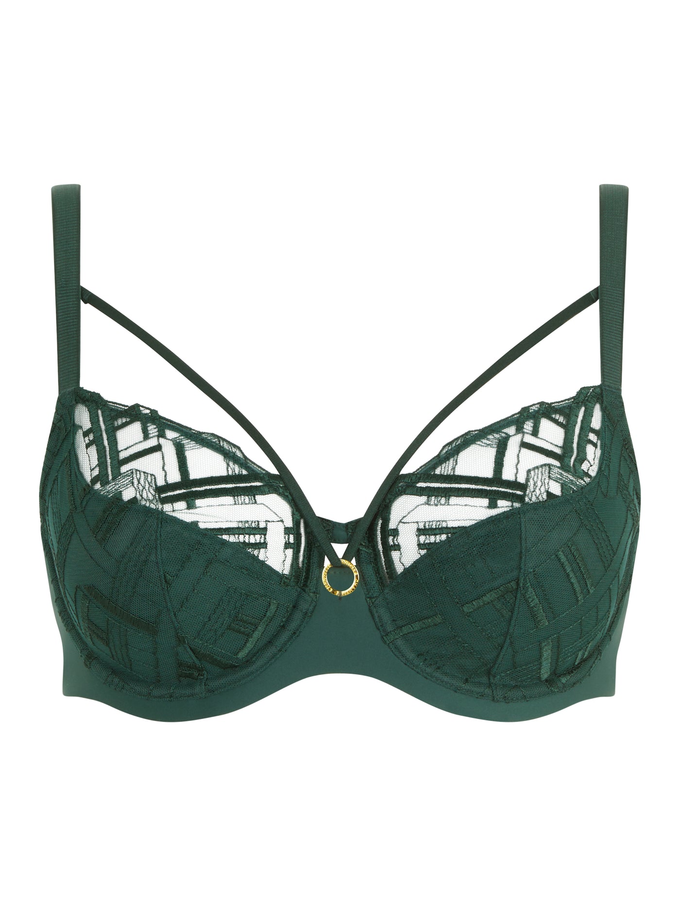 Chantelle Graphic Support Very Covering Empire Green