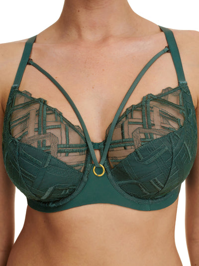 Chantelle Graphic Support Very Covering Empire Green