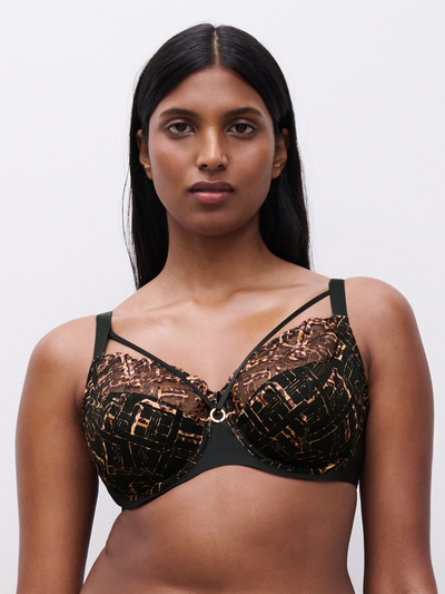 Chantelle Graphic Support Very Covering Graphic Leopard