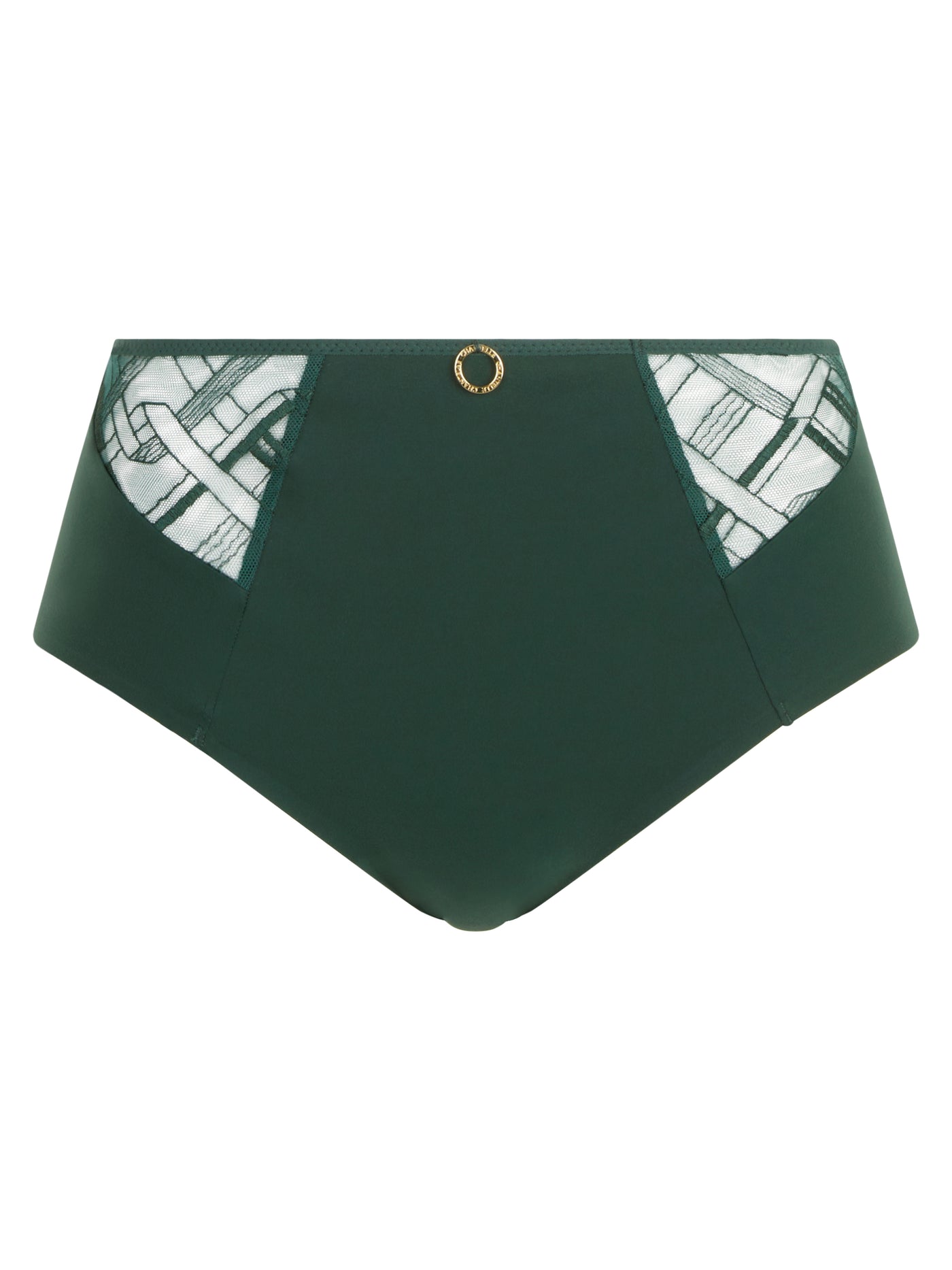 Chantelle Graphic Support High Waisted Full Brief Empire Green