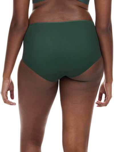 Chantelle Graphic Support High Waisted Full Brief Empire Green