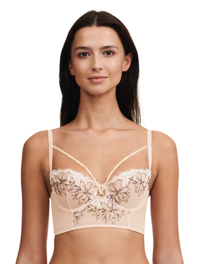Chantelle Pulp Spice Bustier Clay Nude