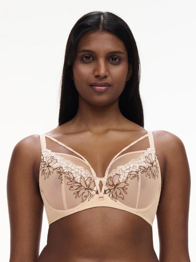 Chantelle Pulp Spice Covering Bra Clay Nude