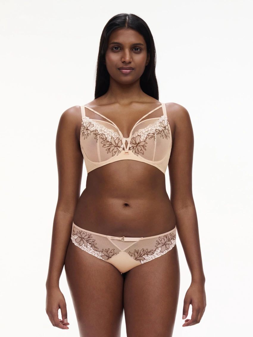 Chantelle Pulp Spice Covering Bra Clay Nude