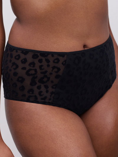 Chantelle Pulp Girls High-Waisted Full Brief Black