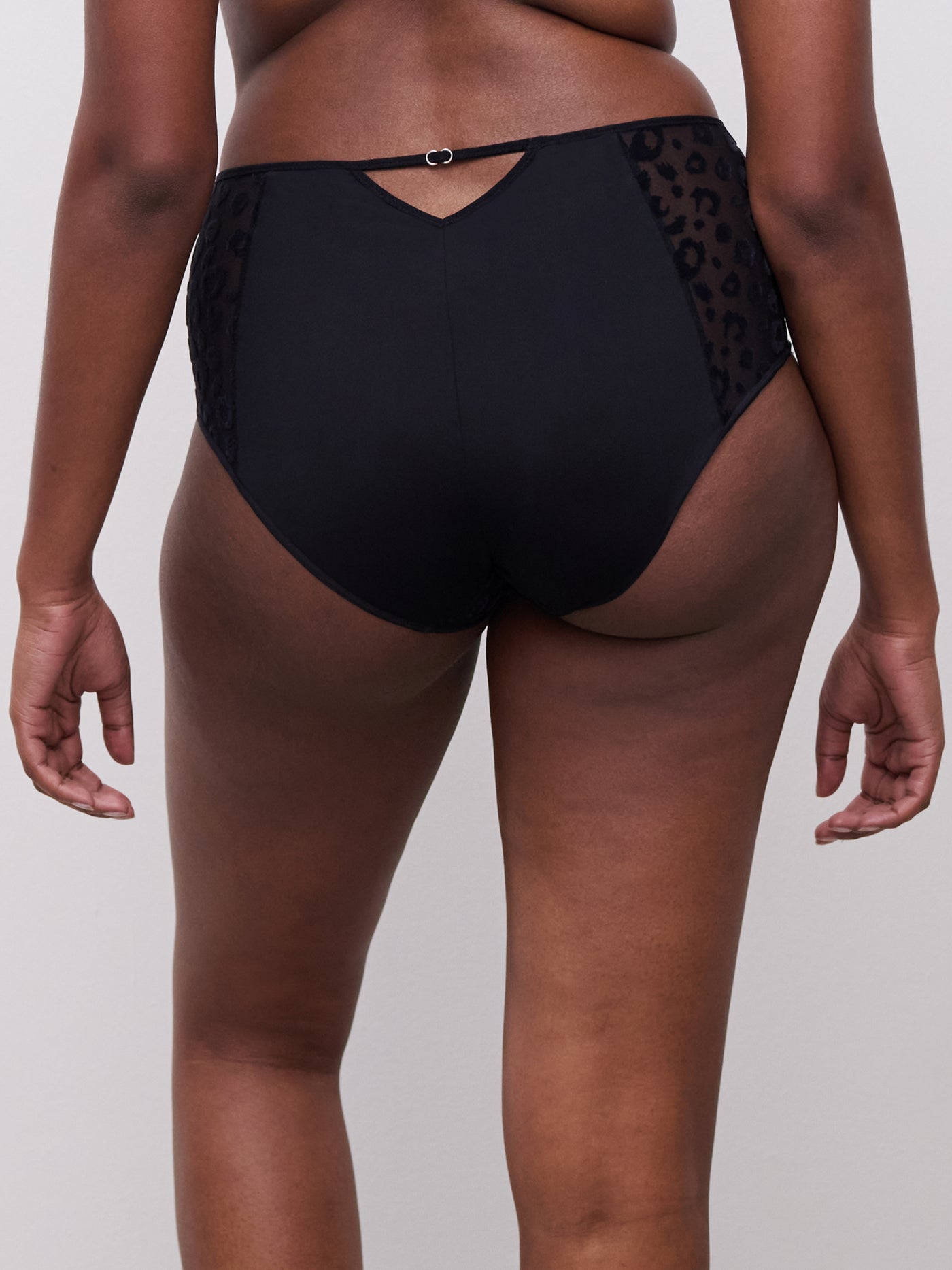 Chantelle Pulp Girls High-Waisted Full Brief Black