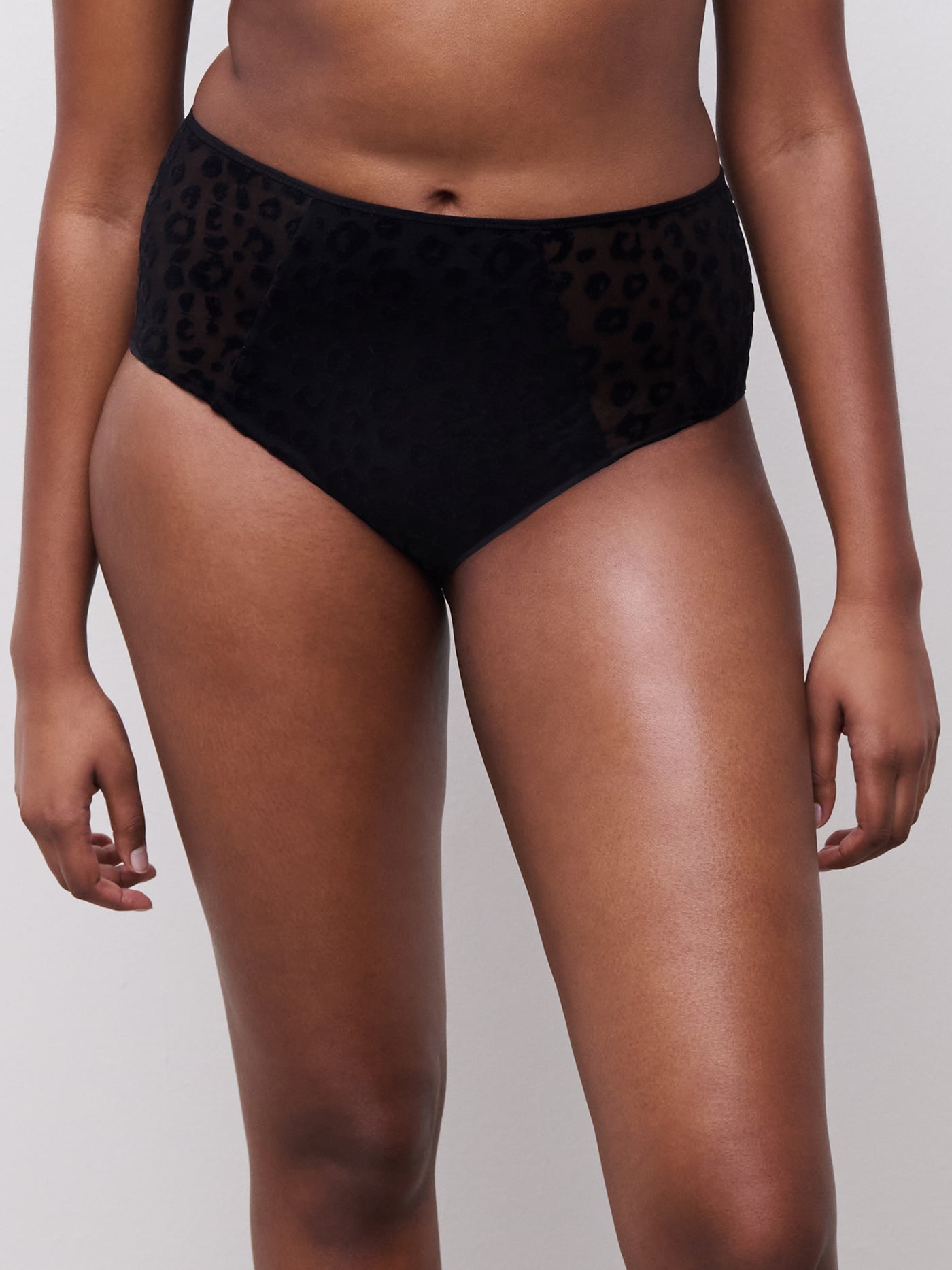 Chantelle Pulp Girls High-Waisted Full Brief Black