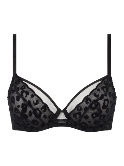 Chantelle Pulp Girls Covering Underwired Bra Black