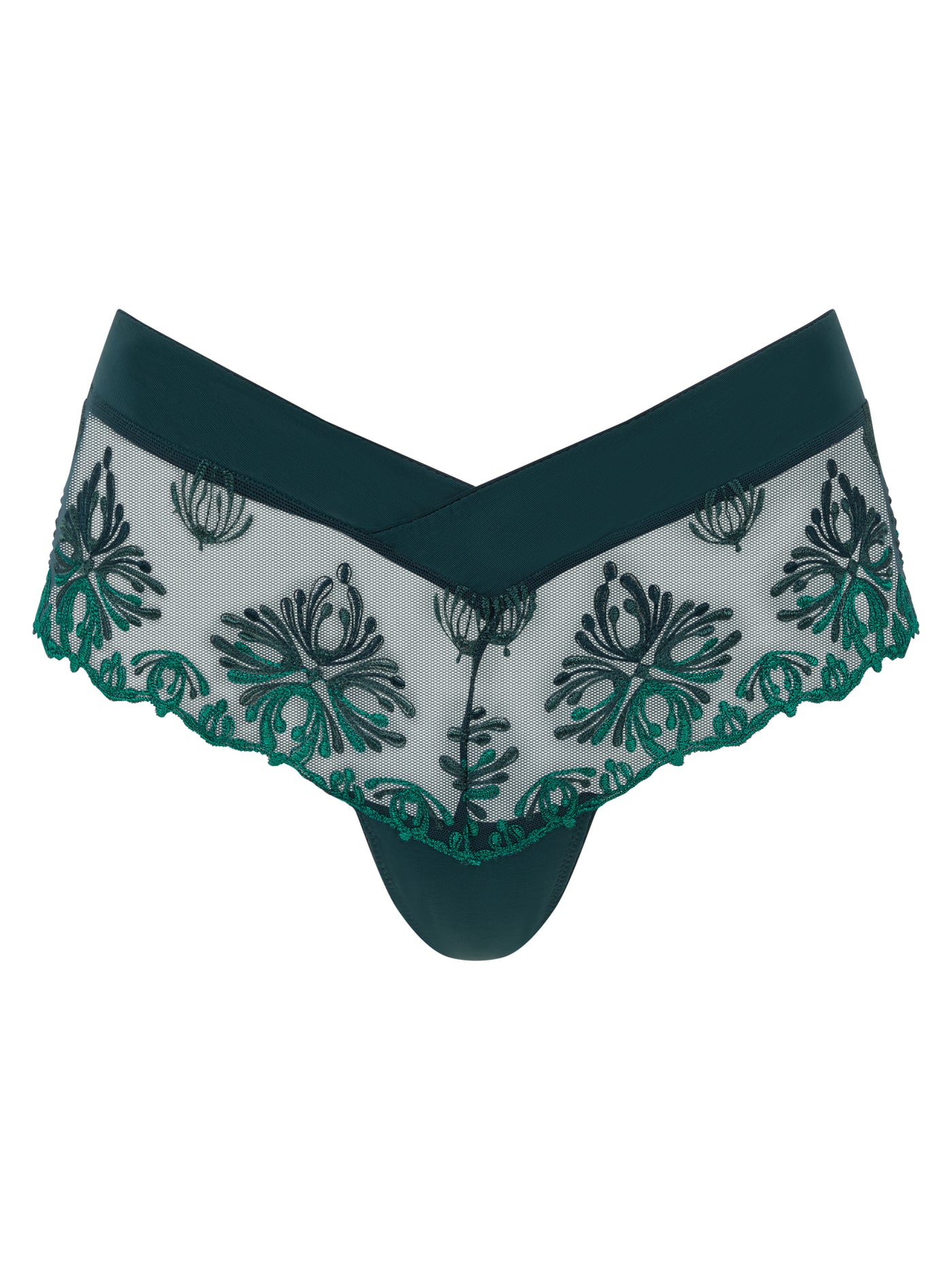 Chantelle Champs Elysees Shorty Vert Eden