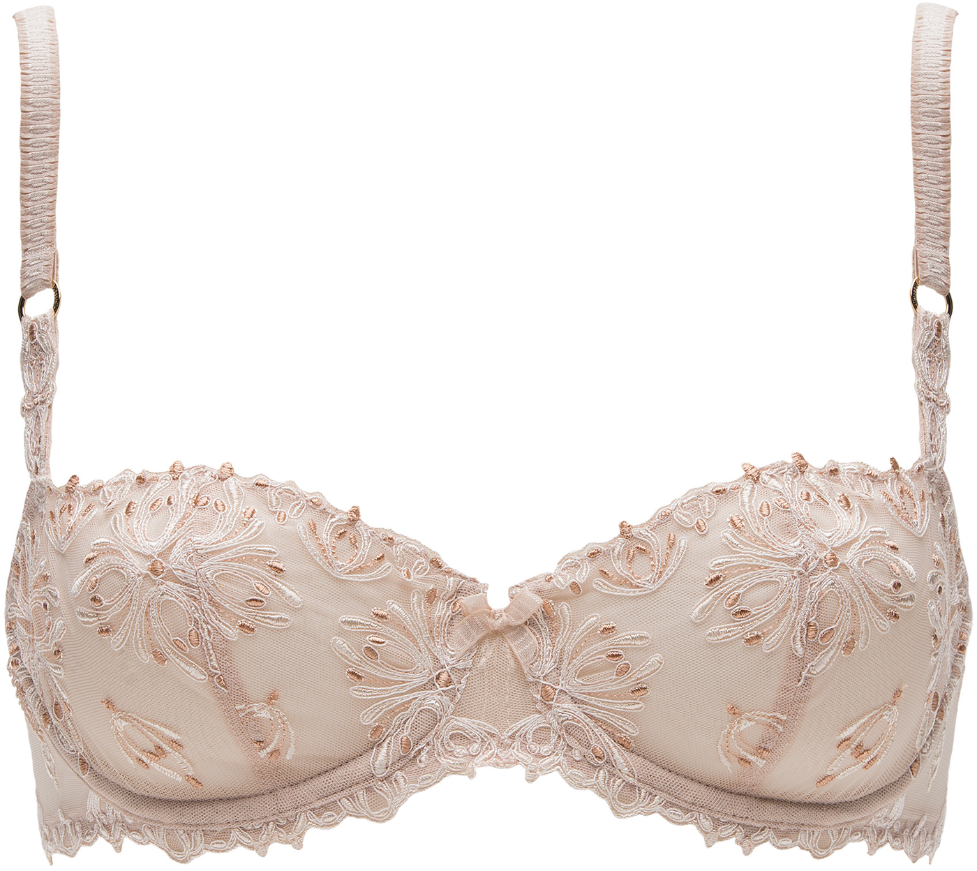 Chantelle Champs Elysees Balconette Bra Cappuccino