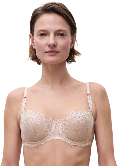 Chantelle Champs Elysees Balconette Bra Cappuccino