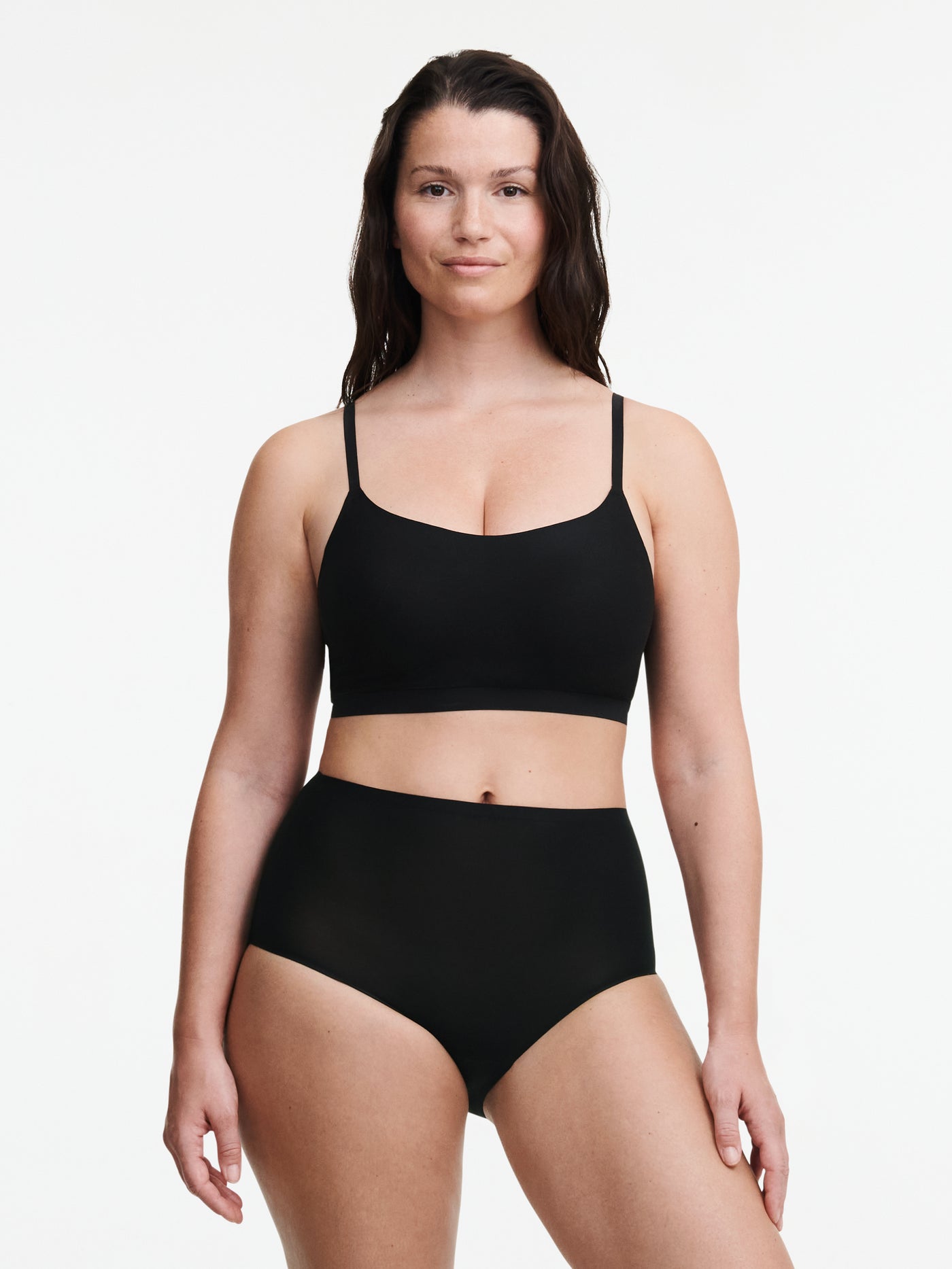 Chantelle Softstretch High Waisted Brief Black