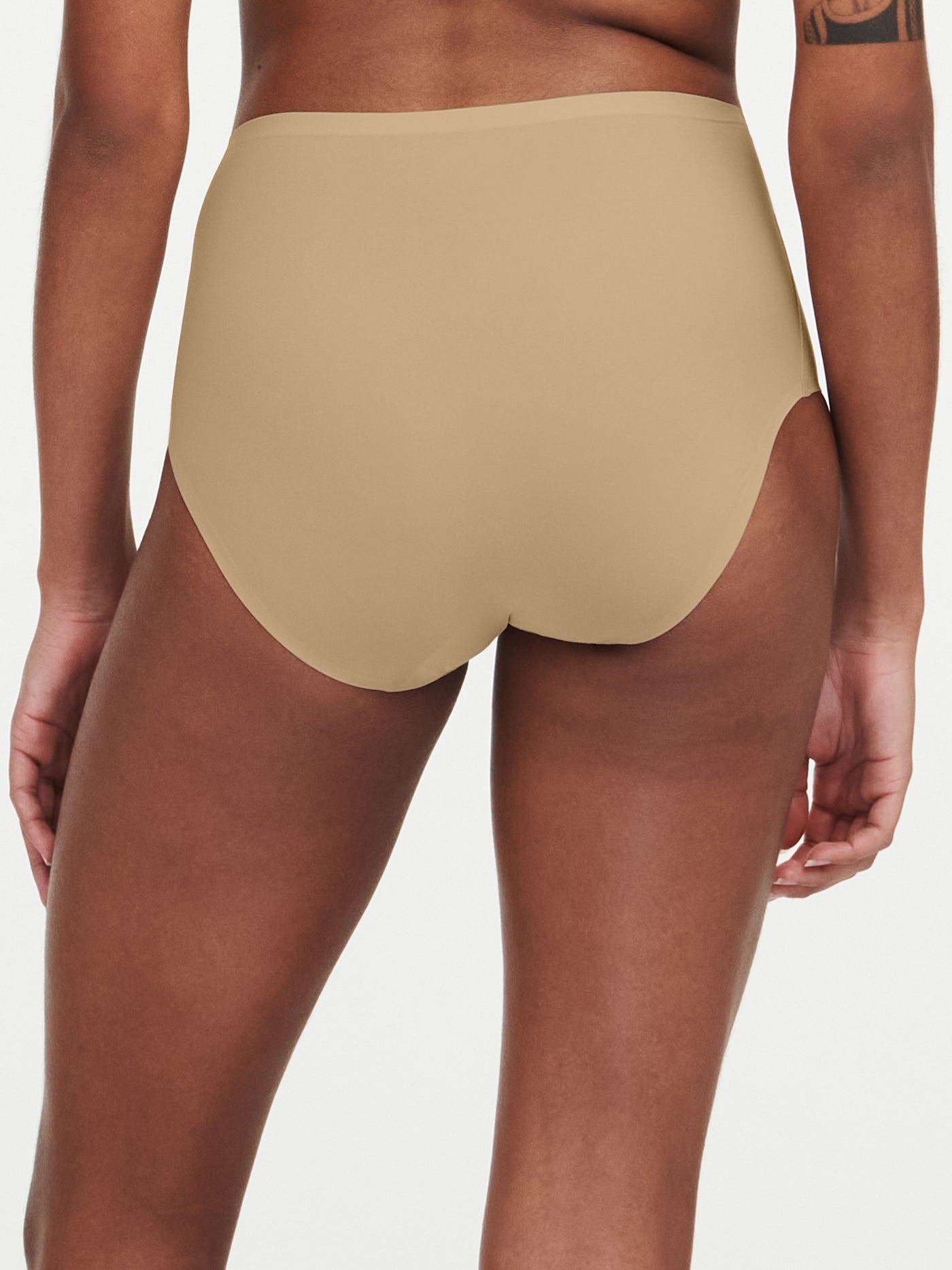 Chantelle Softstretch High Waisted Brief Nude Sand