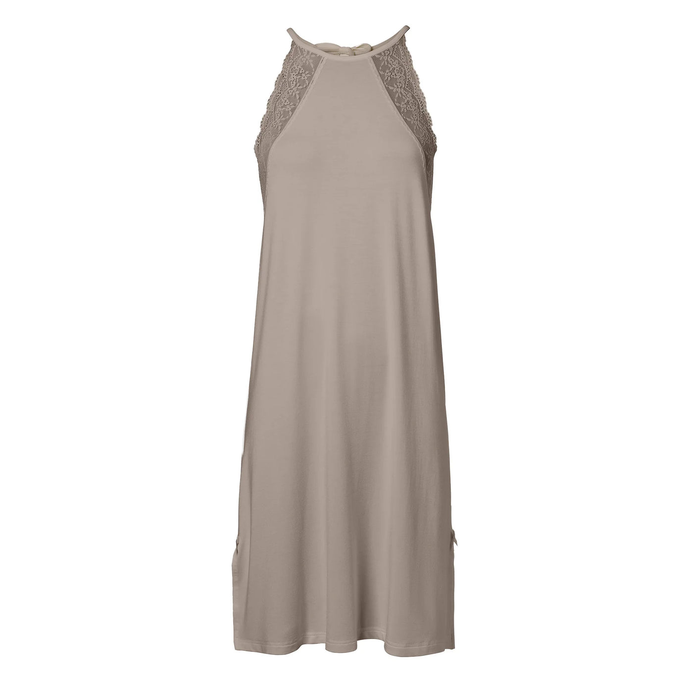Pearl Design Stockholm Diana Halterneck Night Dress Cashmere