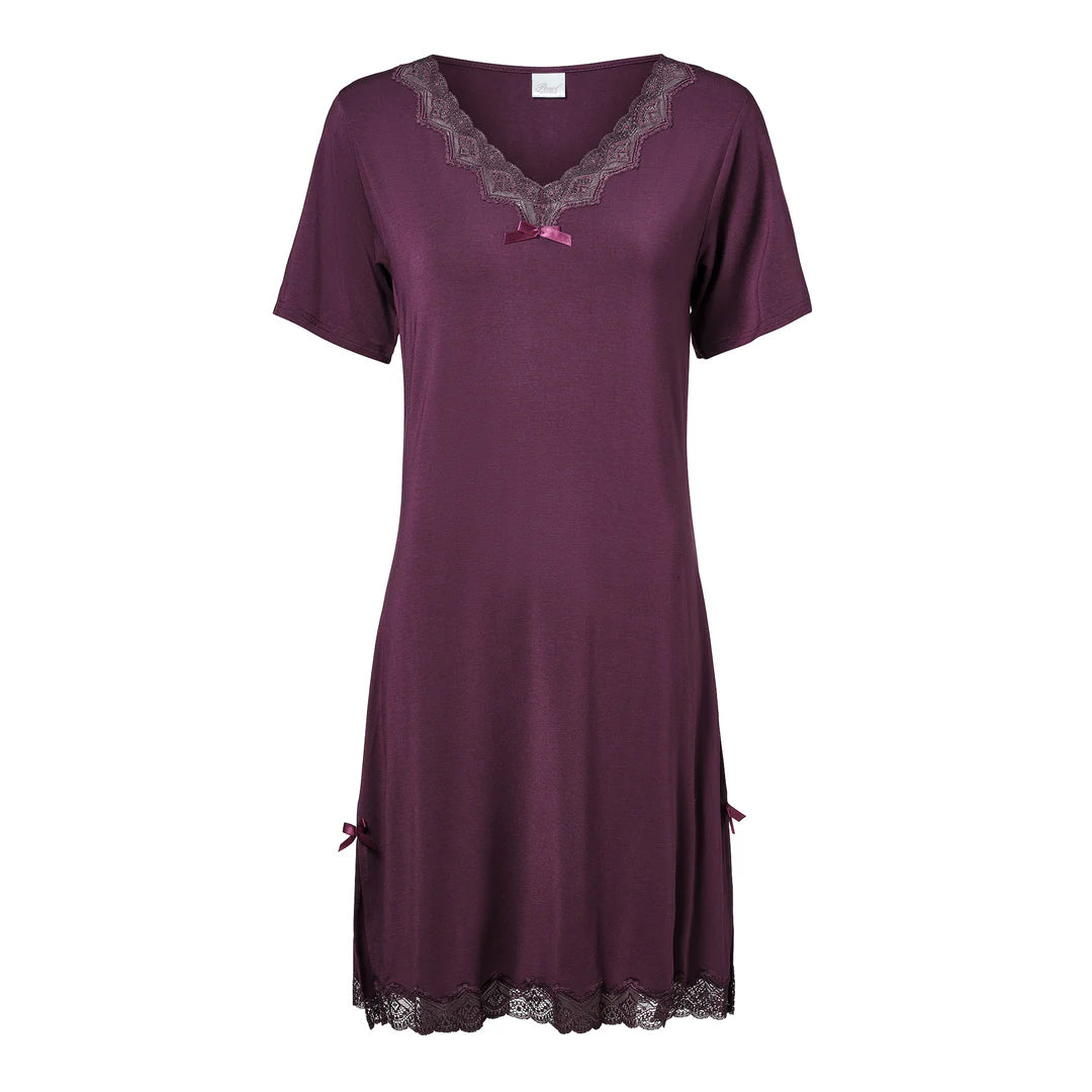Pearl Design Stockholm Diana S/S Night Dress Purple Rain