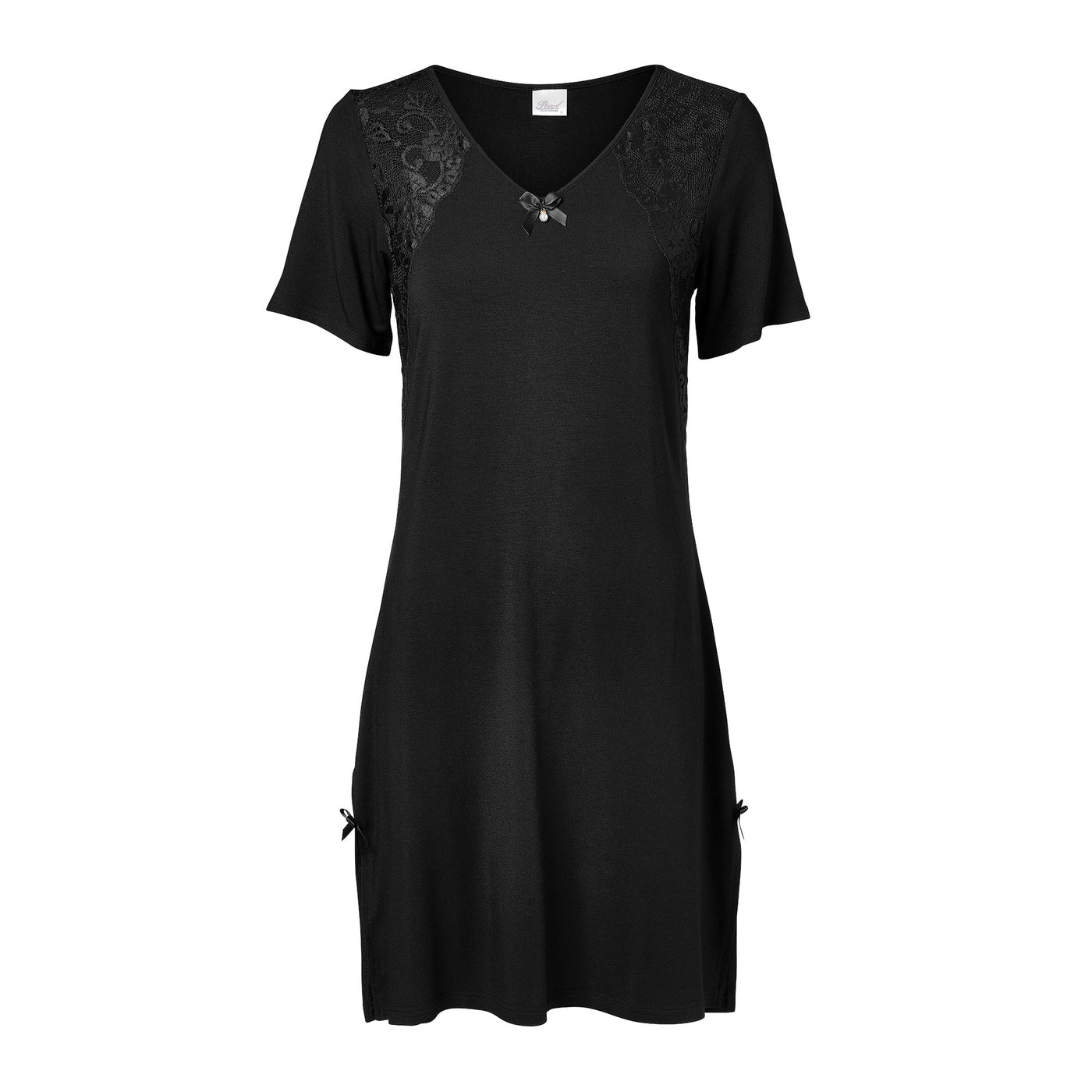 Pearl Design Stockholm Diana Romantic nattlinne Black