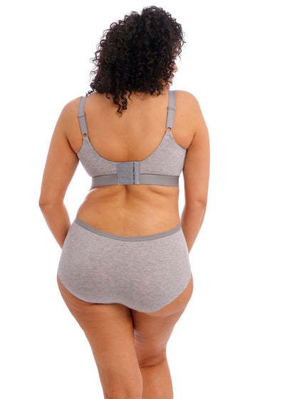 Elomi Downtime Grey Marl Non Wired Bralette Grey Marl