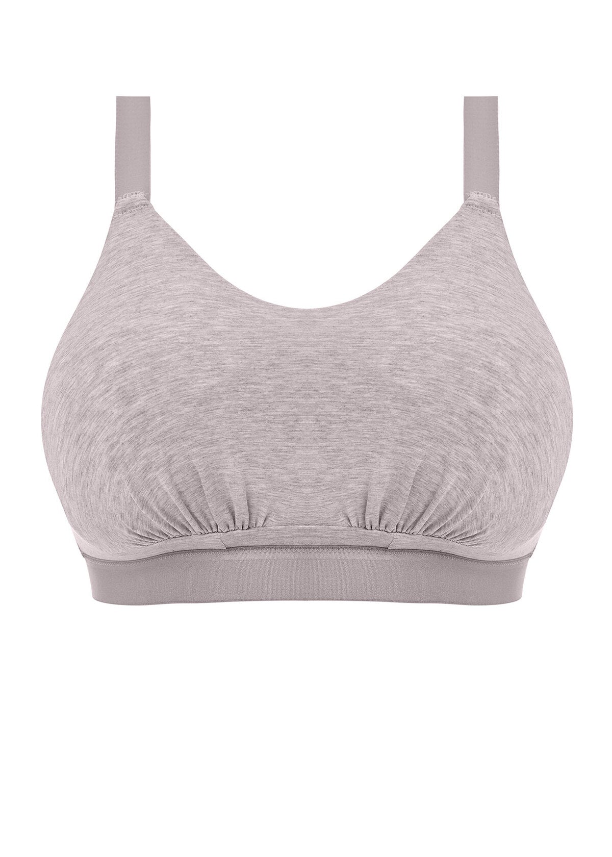 Elomi Downtime Grey Marl Non Wired Bralette Grey Marl