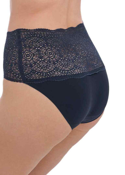 Fantasie Lace Ease Invisible Stretch lace brief Navy