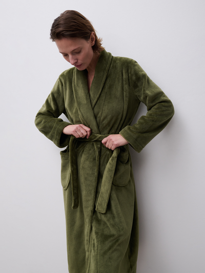 Femilet Teddy Robe Winter Moss
