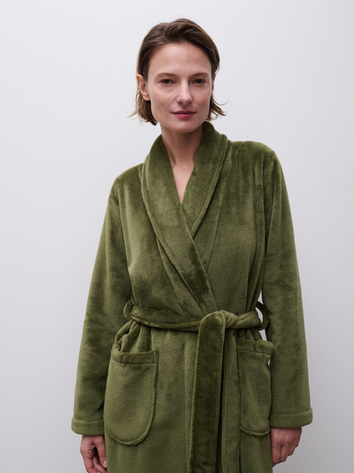 Femilet Teddy Robe Winter Moss