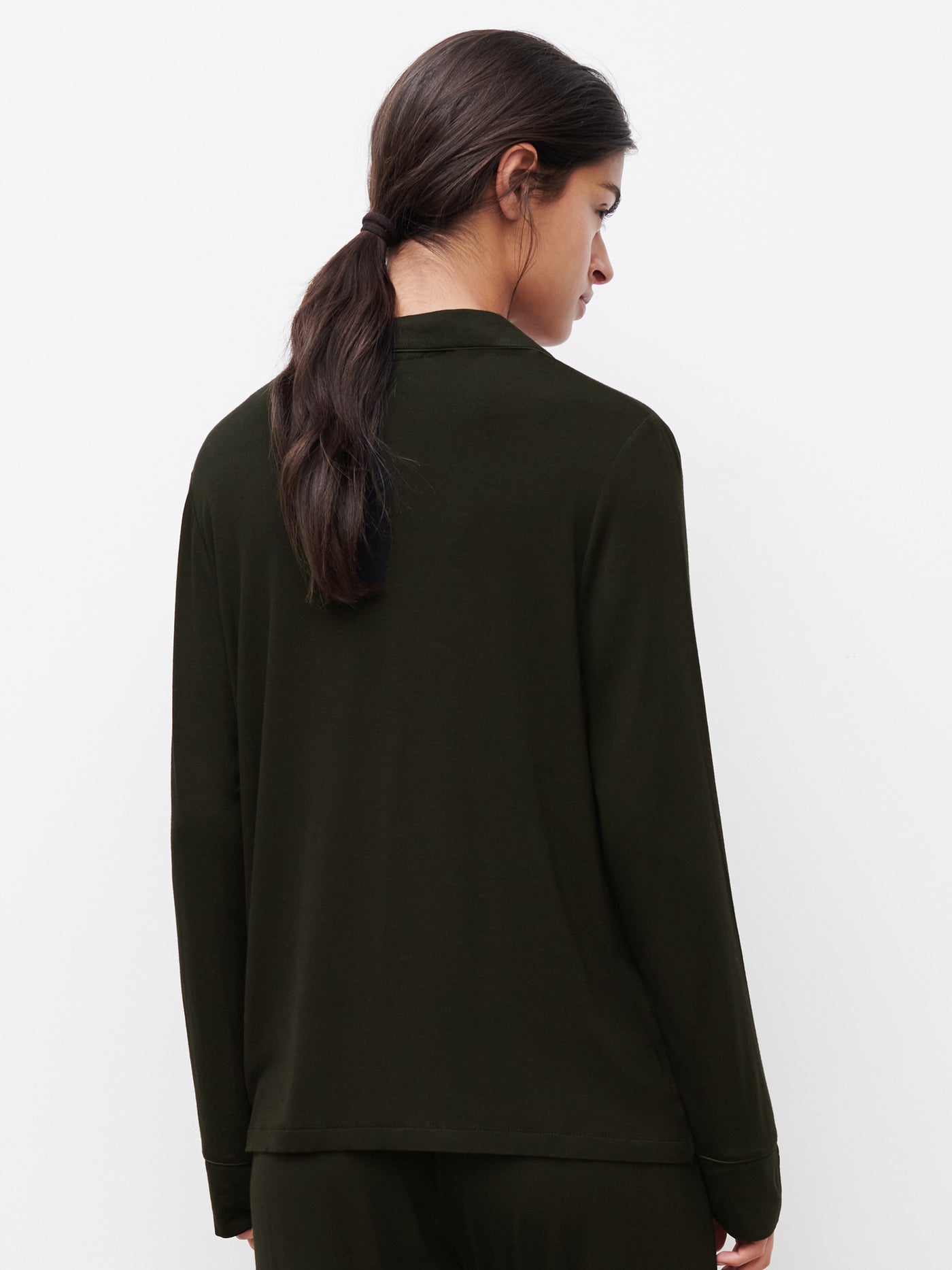 Chantelle Daisy T-shirt Long sleeves Black