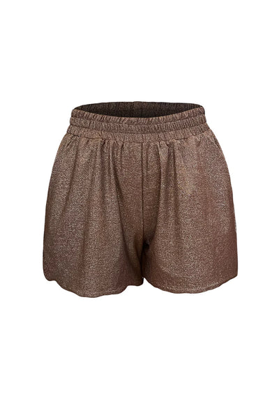 Kaanda Beach Life Lurex short Golden nougat
