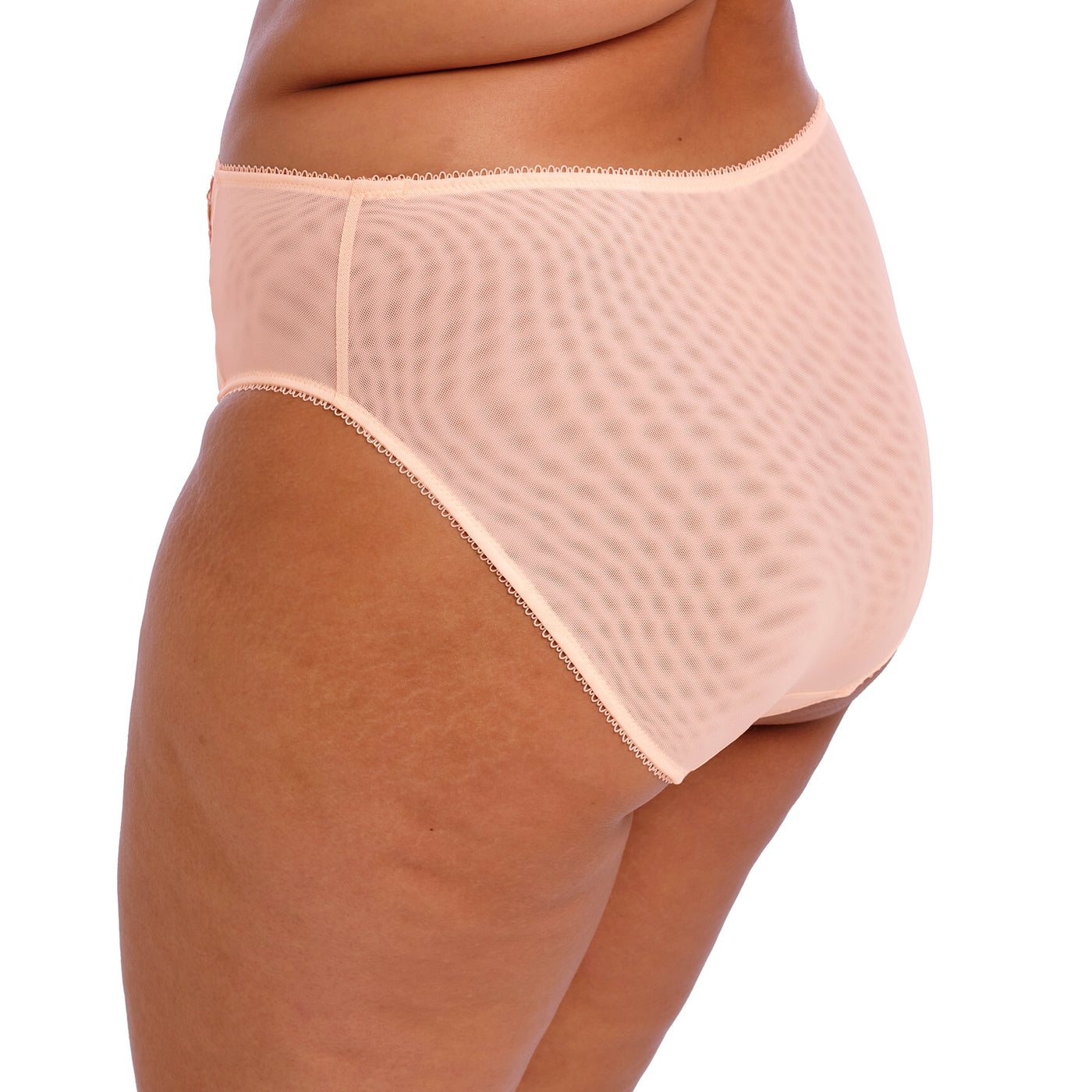 Elomi Himari High leg Brief Peach Whisper