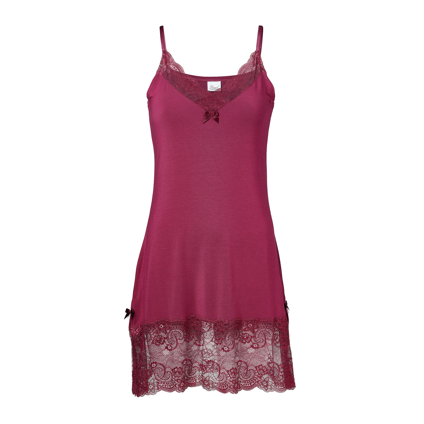 Pearl Design Stockholm Holiday Nightslip Red Plum