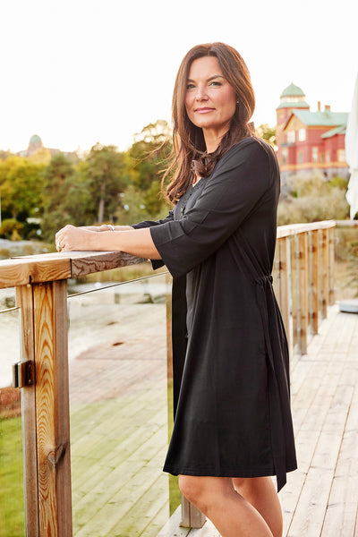 Pearl Design Stockholm Holiday Robe Black